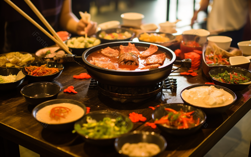 夏日地摊夜场小火锅串串,高清,摄影图,摄影图片,图片大全,摄影图免费下载